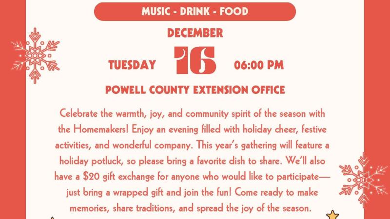 Christmas with PC Homemakers